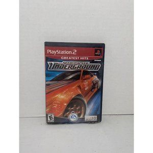 Need for Speed: Underground (Sony PlayStation 2, 2003) CIB Ps2 Tested Working